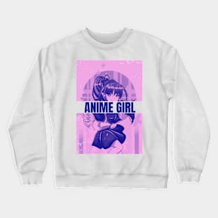 Anime Girl Crewneck Sweatshirt